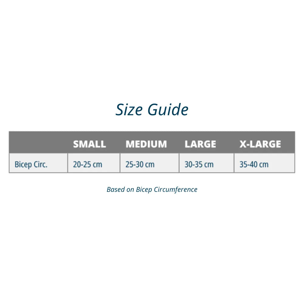 arm elbow sleeve size chart | OS1st