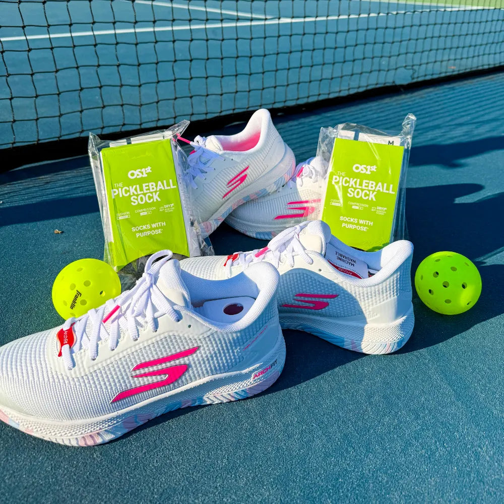 The Pickleball Sock, No Show | 3-Pack Bundle