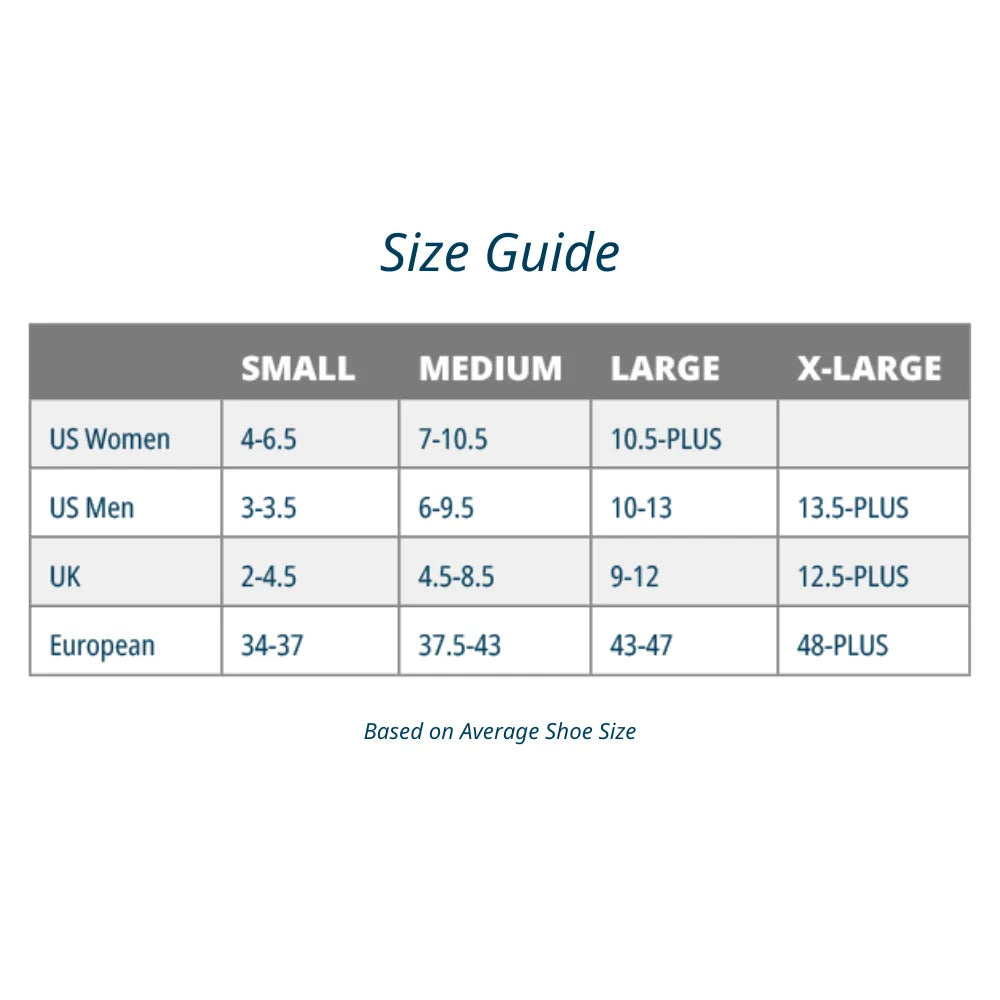 plantar fasciitis socks size chart - great socks for plantar fasciitis - first ever plantar fasciitis sock | OS1st