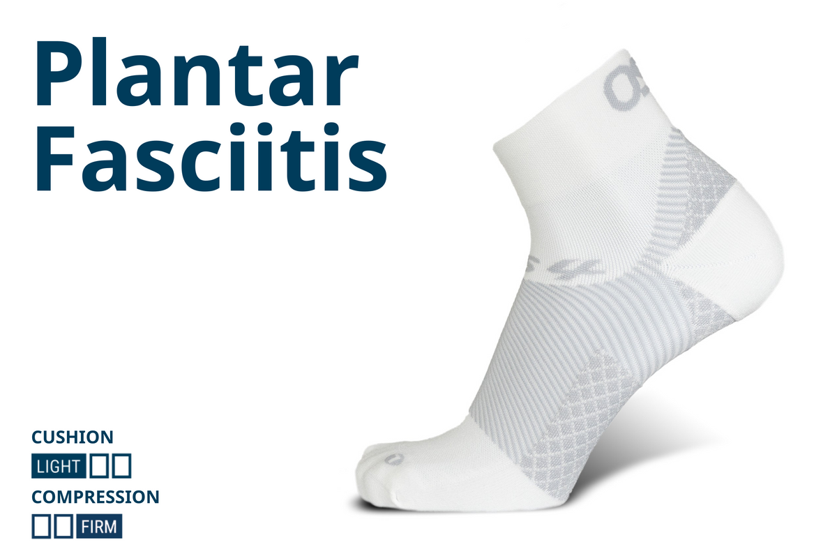 plantar fasciitis socks graphic