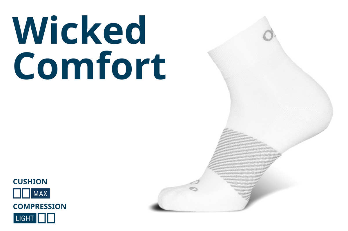 wicked comfort sock graphic