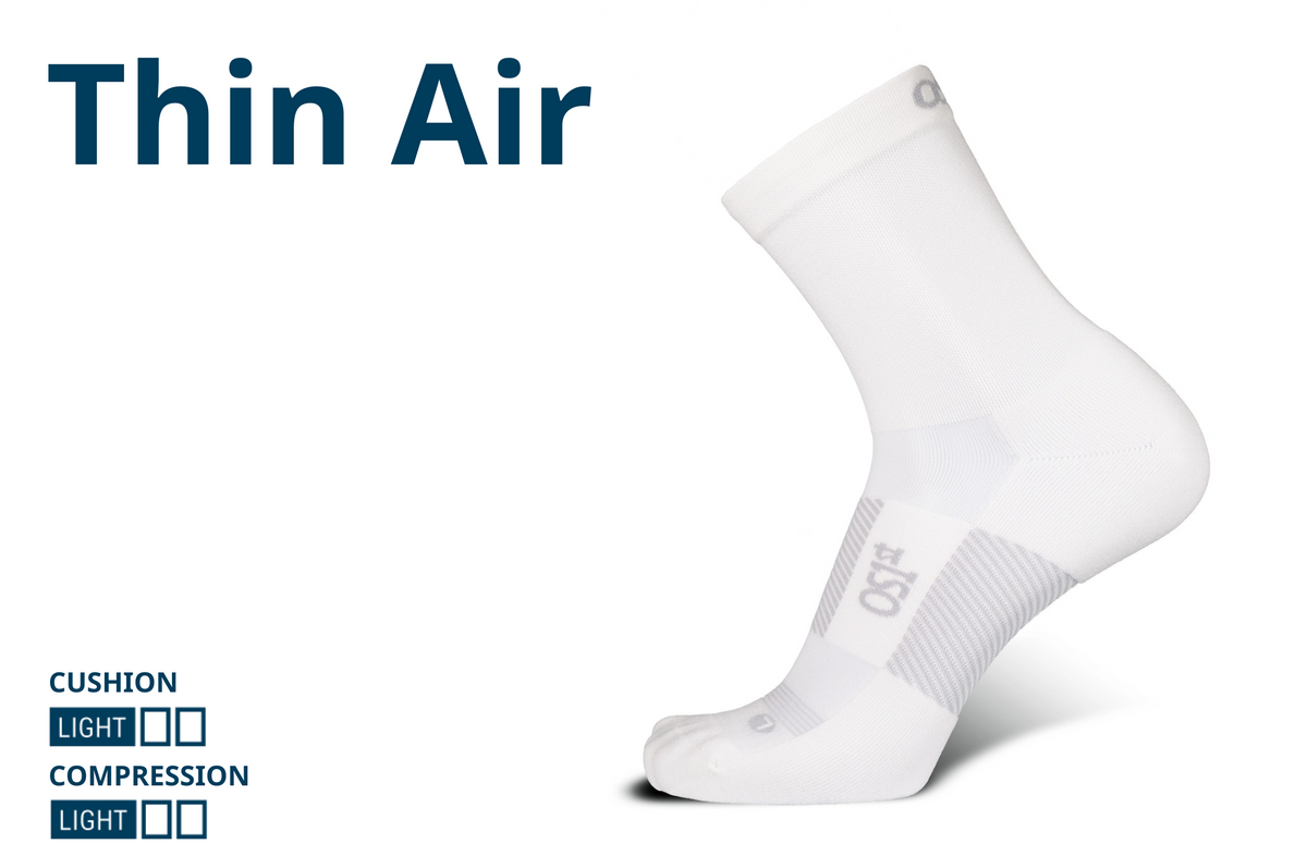 thin air performance sock graphic