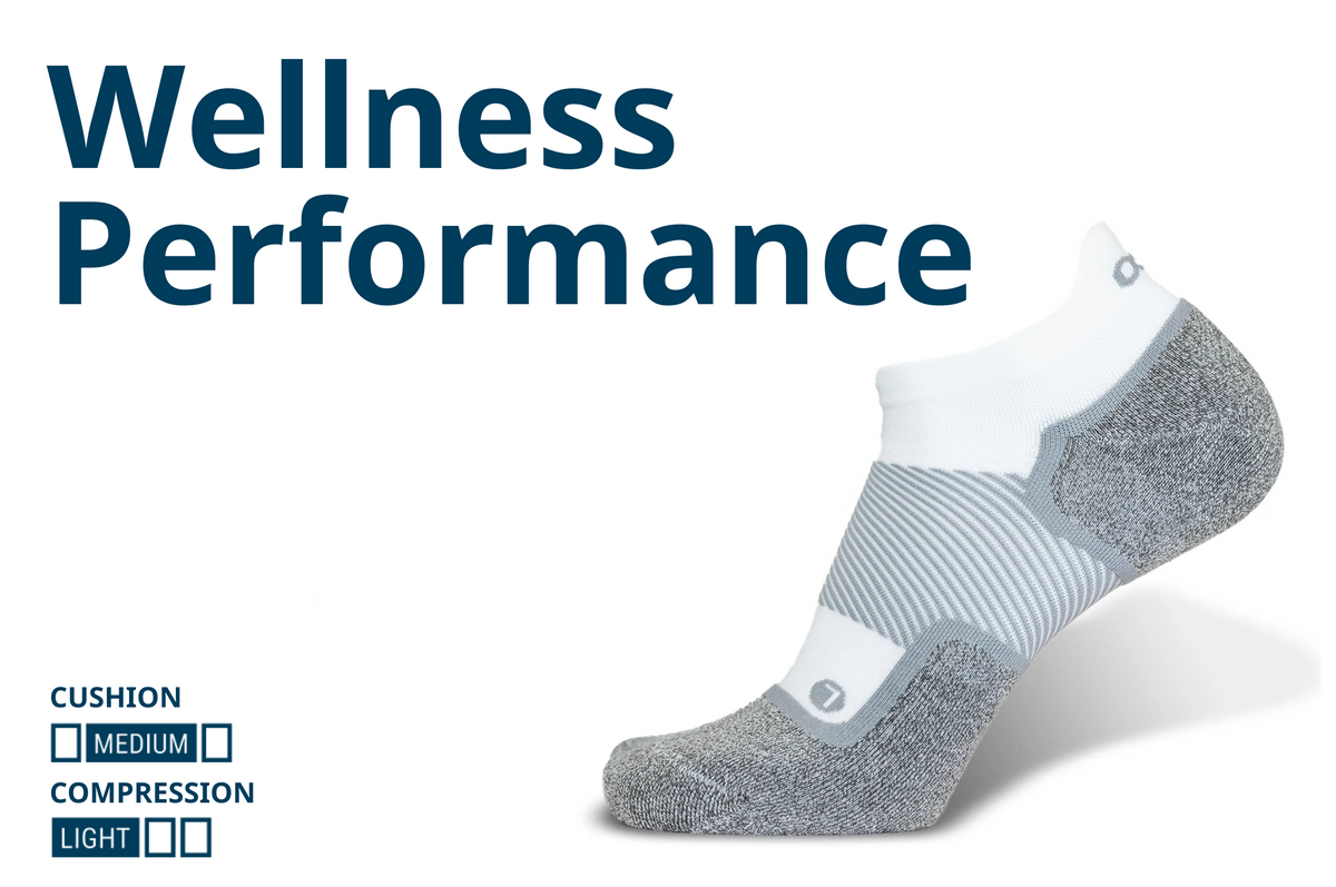 wellness performance sock graphic