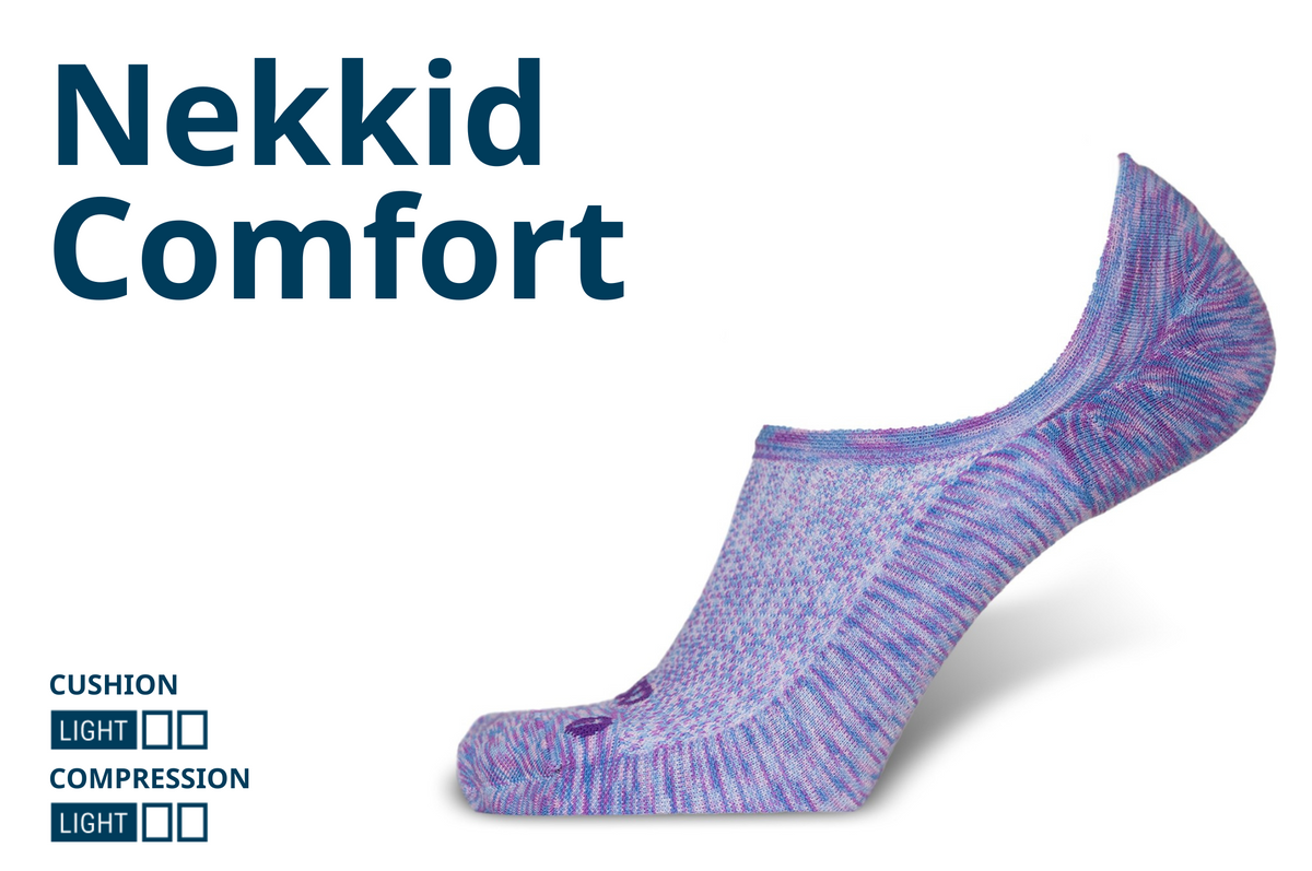 nekkid comfort sock graphic