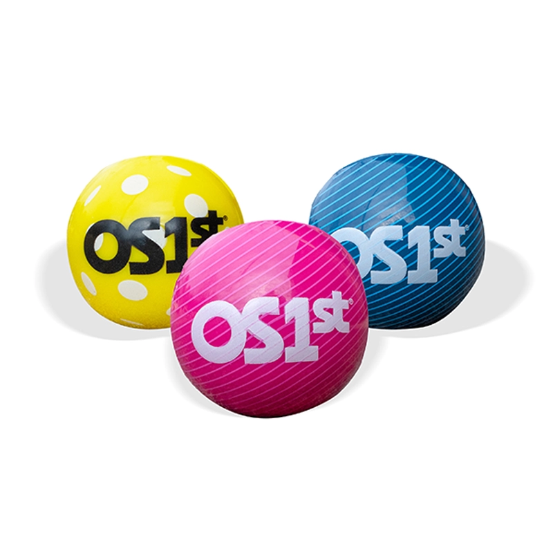 Fresh Snaps Odor absorbing snaps pickleball, pink spiral and blue spiral | OS1st