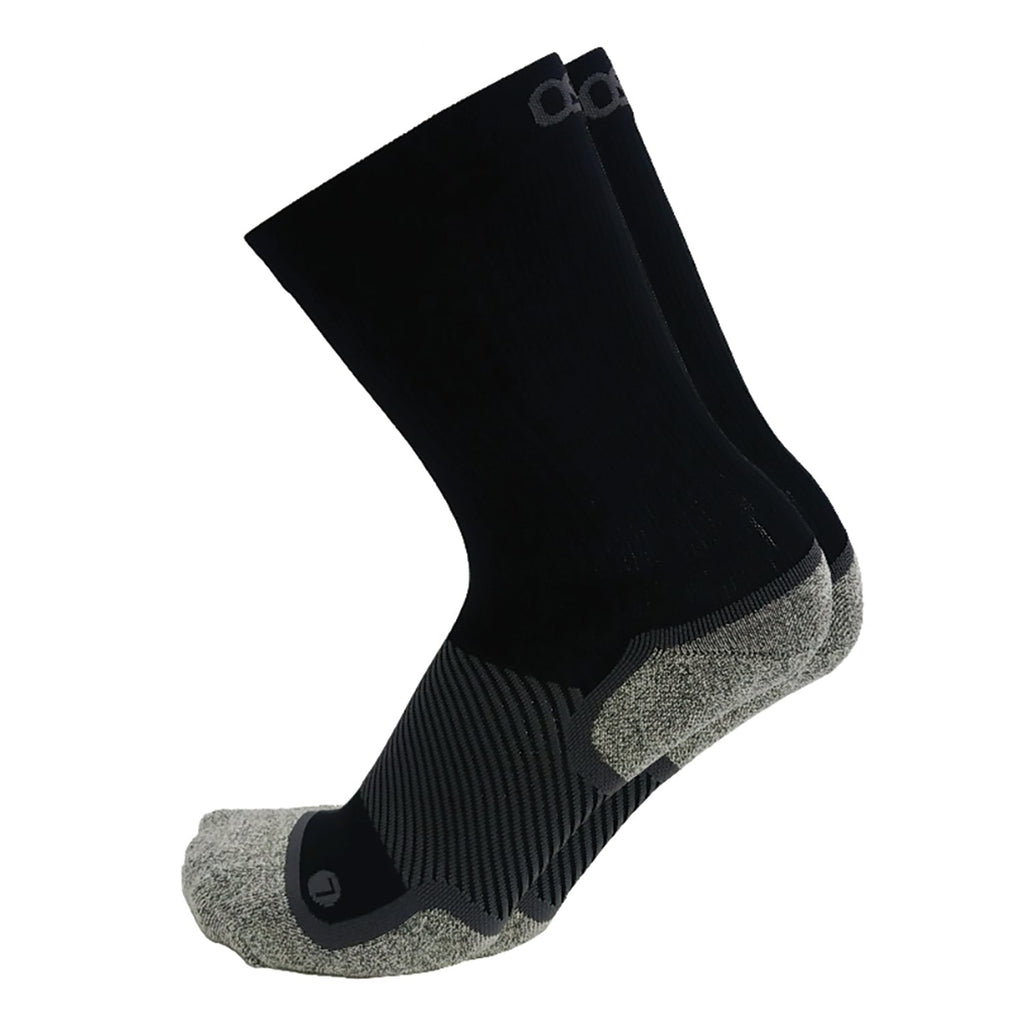 WP4+ Wide wellness socks crew length in black | OS1st