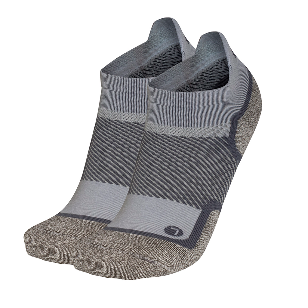 WP4 Wellness sock no show length in grey | OS1st