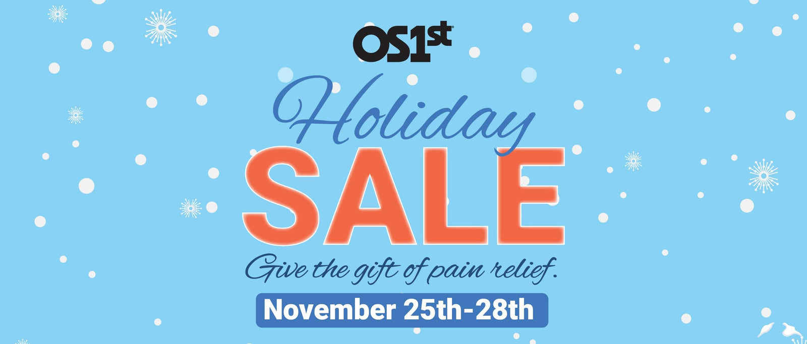 OS1st 2022 Holiday Sale - OS1st