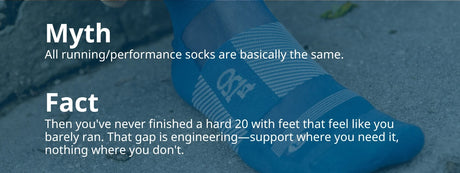 Myth Vs. Fact: All Running Socks Are Basically The Same