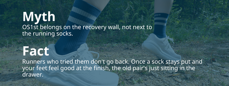 Myth Vs. Fact: OS1st belongs on the recovery wall, not next to the running socks.