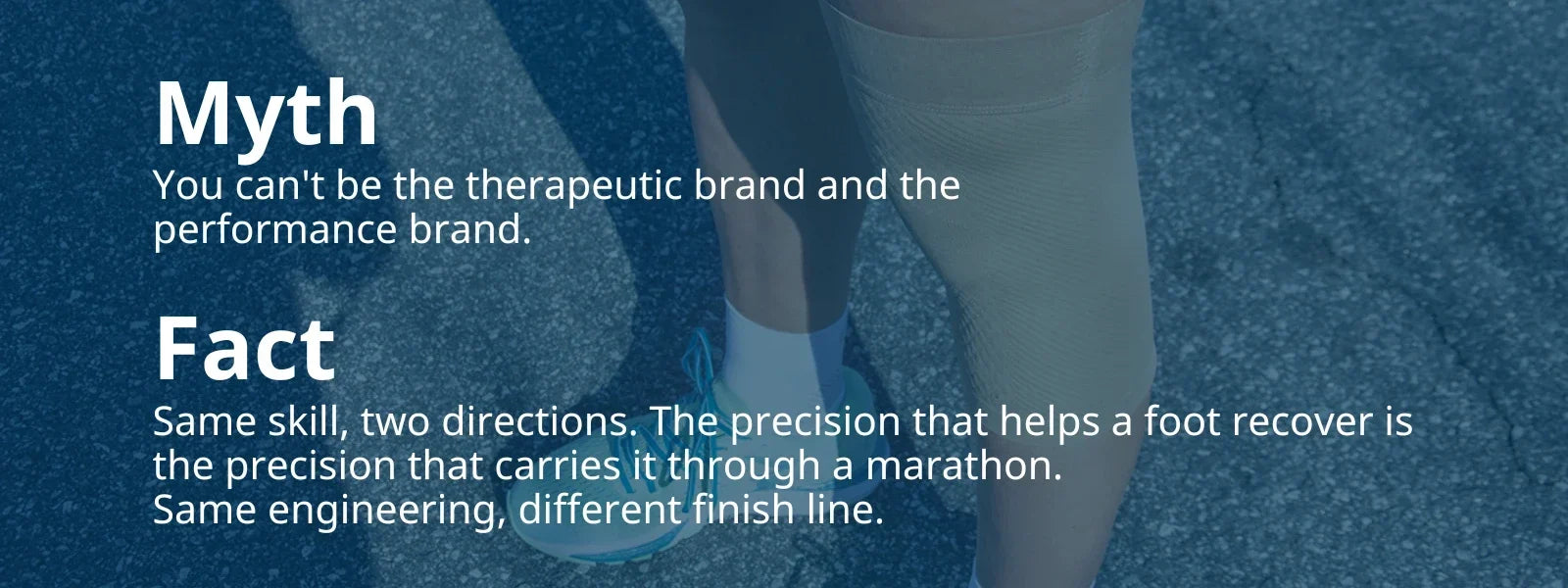 Myth Vs. Fact: You can't be the therapeutic brand and the performance brand