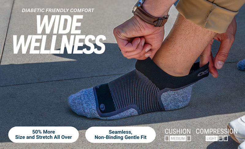 Wide Wellness Performance Socks - OS1st