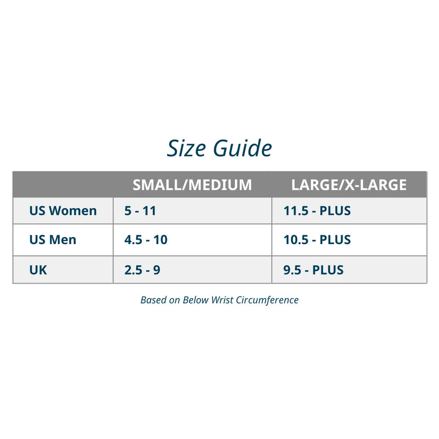 Dermasox size chart