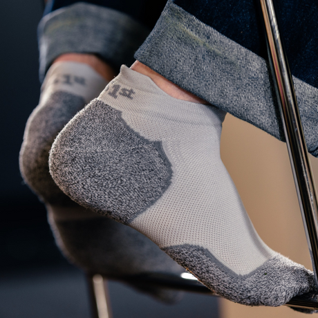 man wearing grey dermasox | OS1st