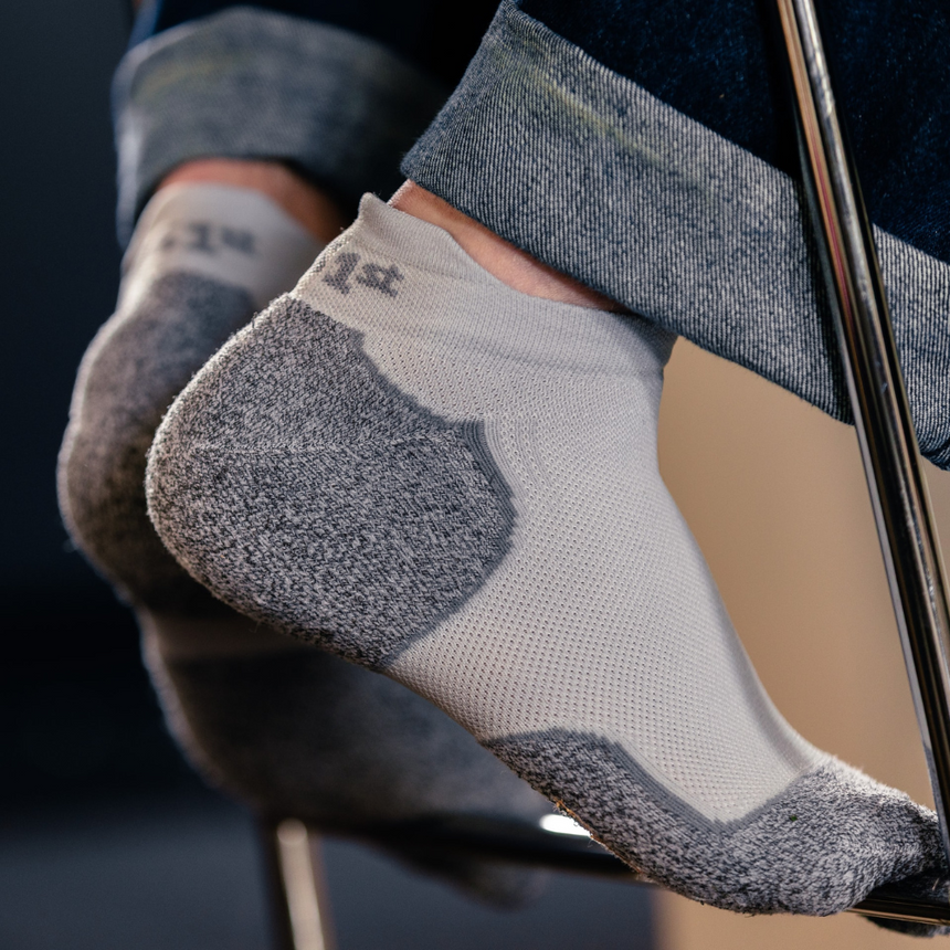 man wearing grey dermasox | OS1st