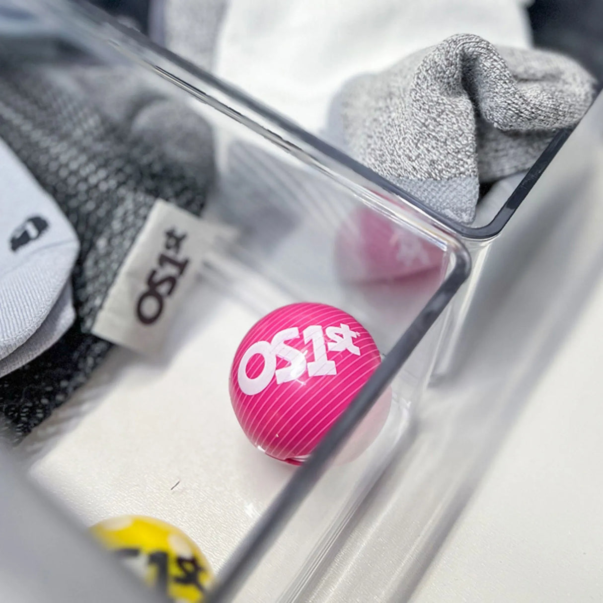 pink and pickleball fresh snaps in sock drawer | OS1st
