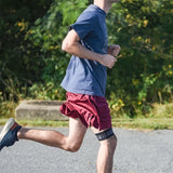 Runner wearing IT3 IT Band sleeve | OS1st