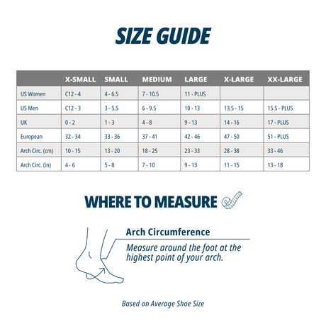 FS6 Size Chart