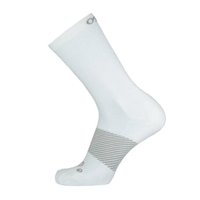 white crew height wicked comfort performance socks | OS1st