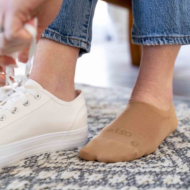 Mens tan no outlet show socks