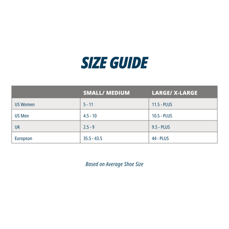 Dermasox Size Chart