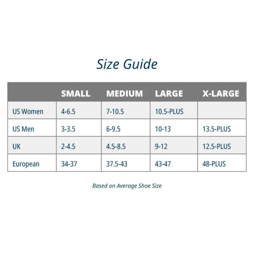 plantar fasciitis socks size chart - great socks for plantar fasciitis - first ever plantar fasciitis sock | OS1st