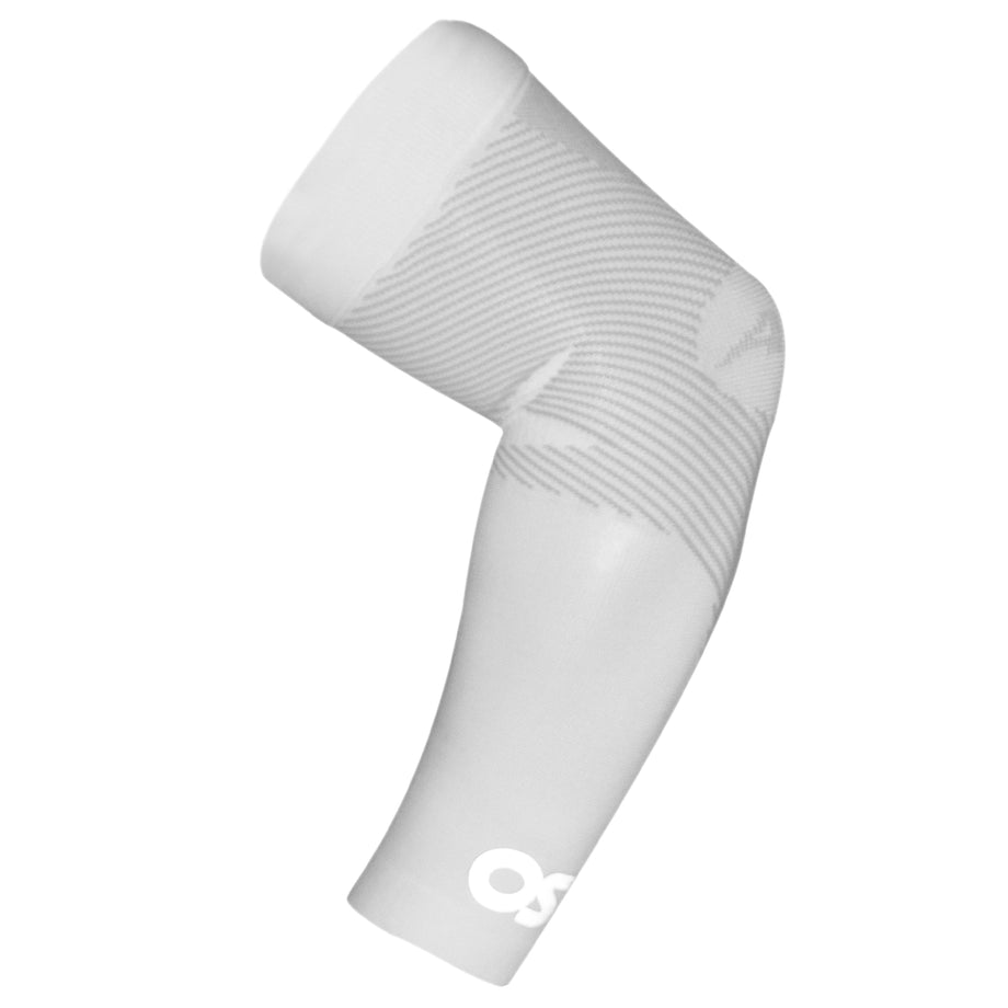 Arm Compression Sleeves - White