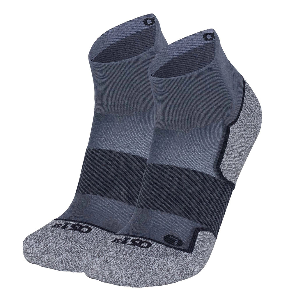 Active Comfort Sock in quarter crew charcoal | OS1st