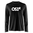 Mens Black Long Sleeve Shirt | OS1st