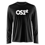 Mens Black Long Sleeve Shirt | OS1st