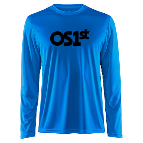 Mens Blue Long Sleeve Shirt | OS1st