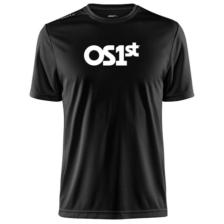 Mens Black Short Sleeve Shirt | OS1st