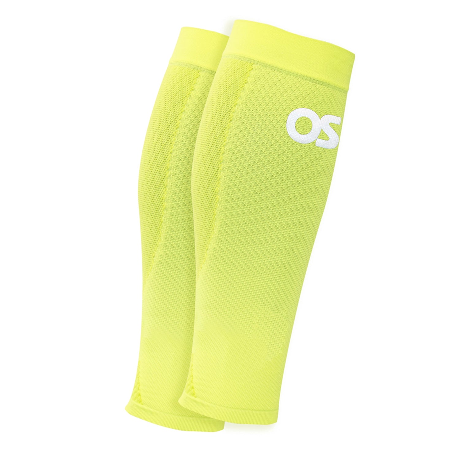 CS6 Performance Calf Sleeves in reflective yellow | OS1st