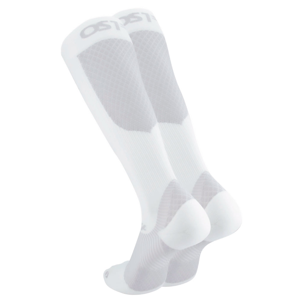 FS4+ compression bracing socks in white | OS1st