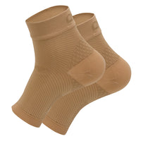 FS6 Performance Foot Sleeve pair in tan | OS1st