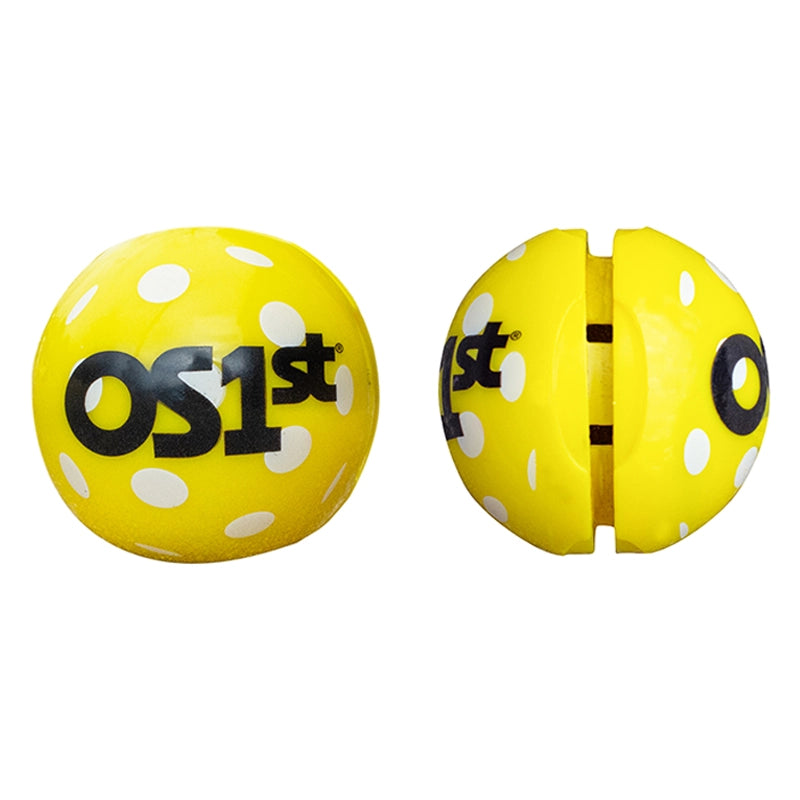 Fresh Snaps Odor absorbing snaps in Yellow Pickleball design | OS1st