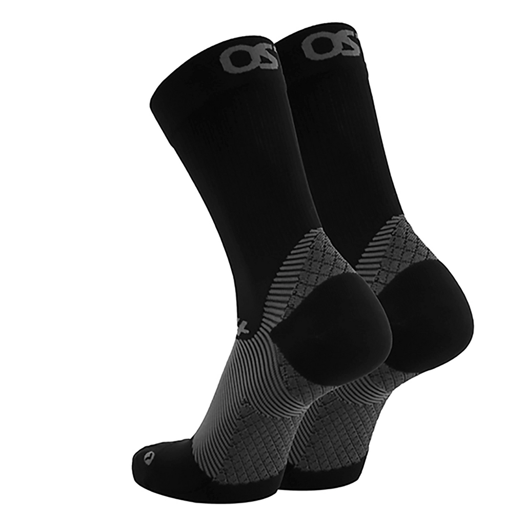 Compression bracing and performance socks for running