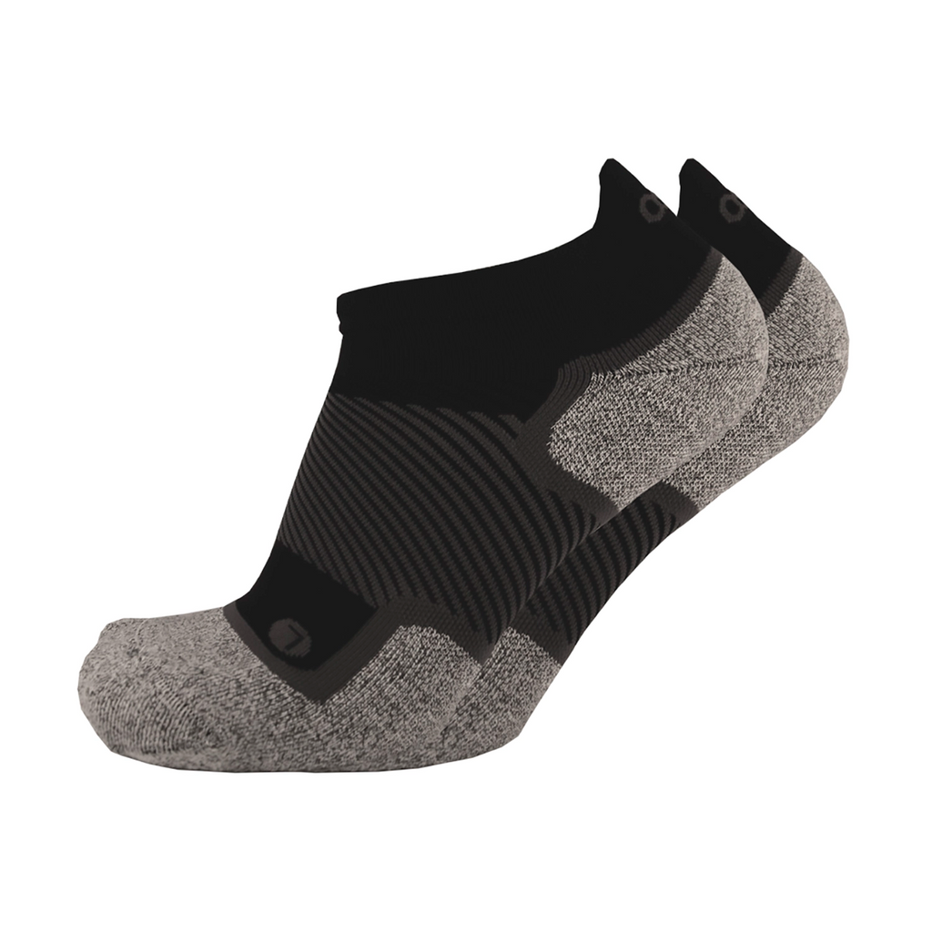 WP4+ Wide wellness socks no show length in black | OS1st
