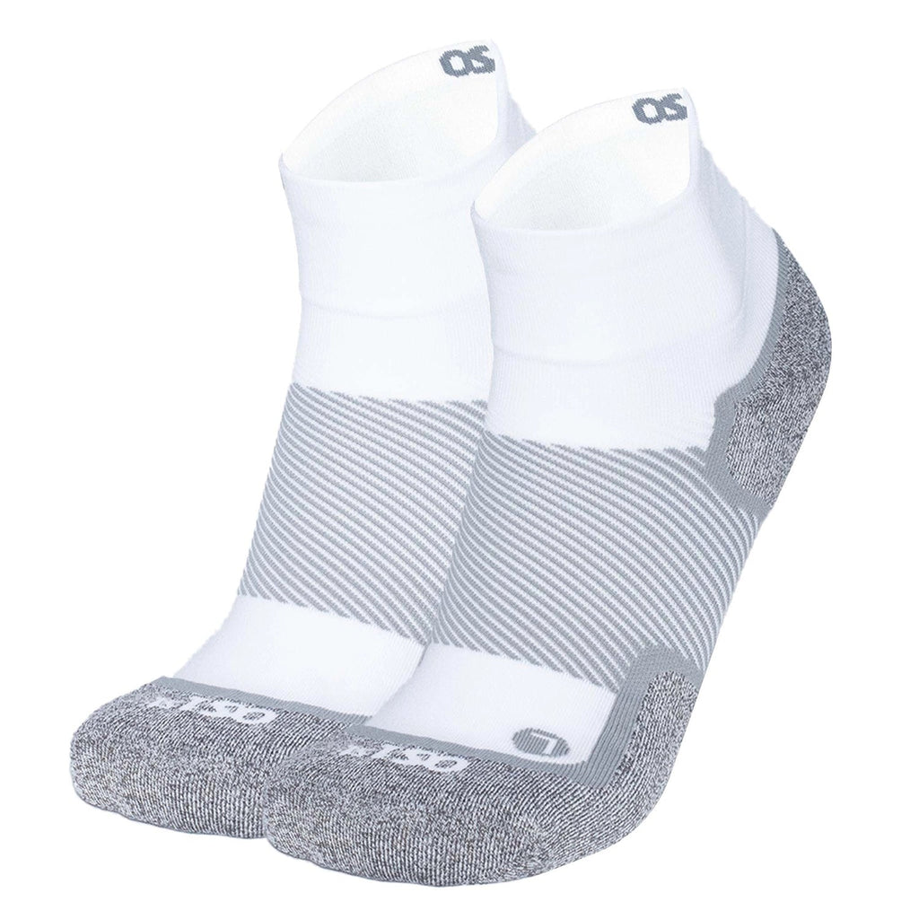 WP4 Wellness sock 1/4 length in white | OS1st