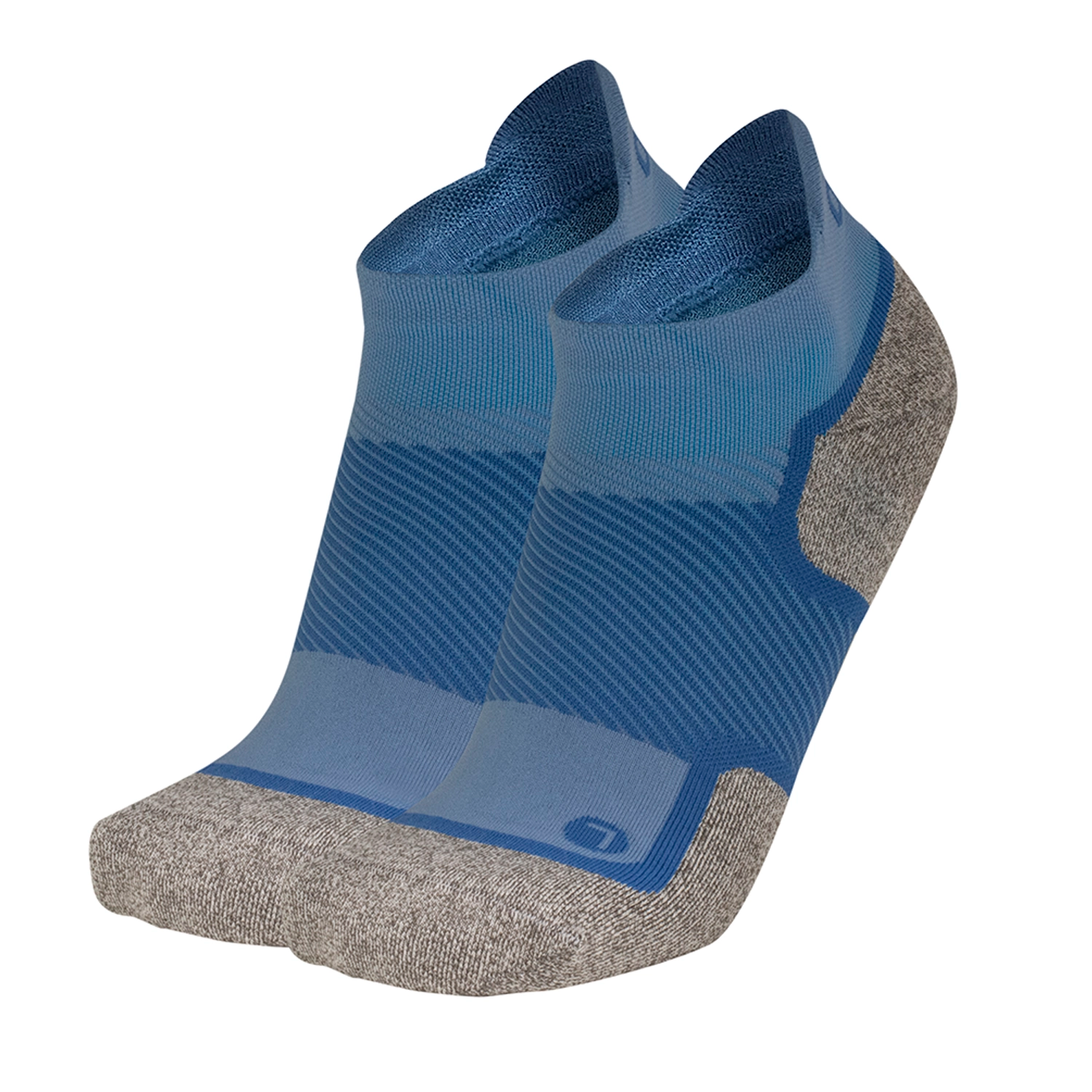 WP4 Wellness sock no show length in steel blue | OS1st
